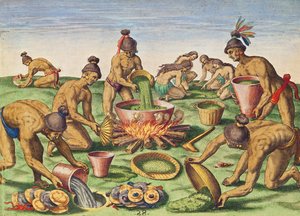 Préparations pour un festin, de 
